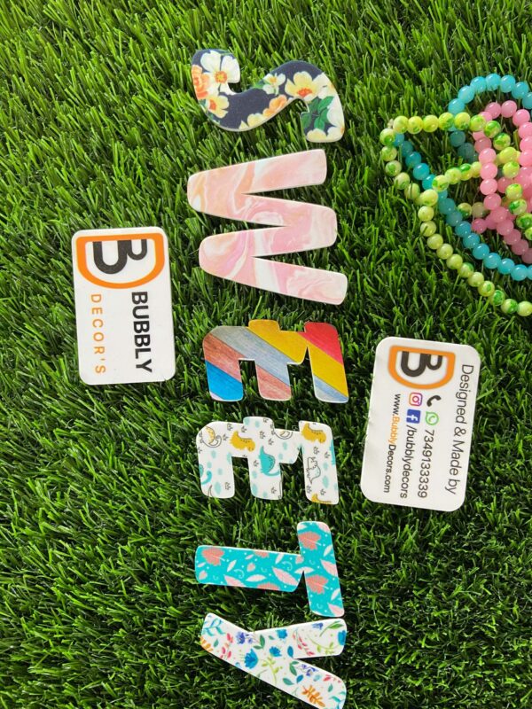 Alphabet Magnets - Bubbly Decors