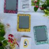 Pattern portrait photo magnets - Bubbly Decors