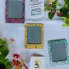 Pattern portrait photo magnets - Bubbly Decors