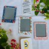 Pattern portrait photo magnets - Bubbly Decors