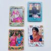 Pattern portrait photo magnets - Bubbly Decors