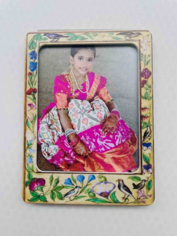 Pattern portrait photo magnets - Bubbly Decors