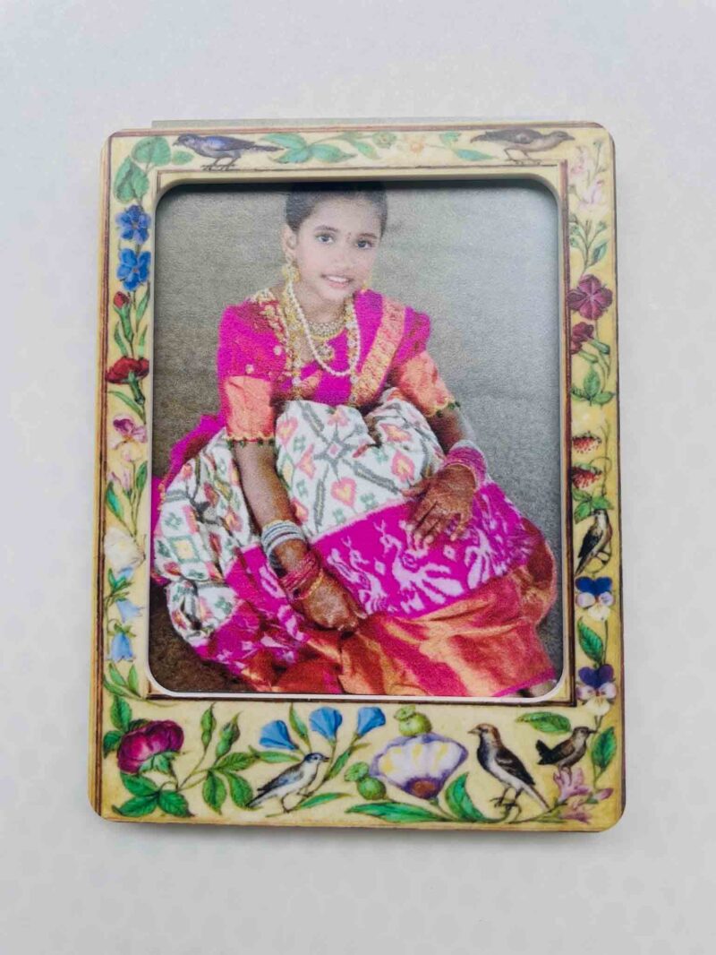 Pattern portrait photo magnets - Bubbly Decors