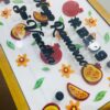 Name board pomegranate theme - Bubbly Decors