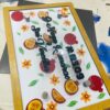 Name board pomegranate theme - Bubbly Decors