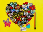 Heart collage Frame - Bubbly Decors
