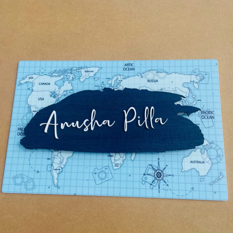 Explorer Name Board - Bubbly Decors