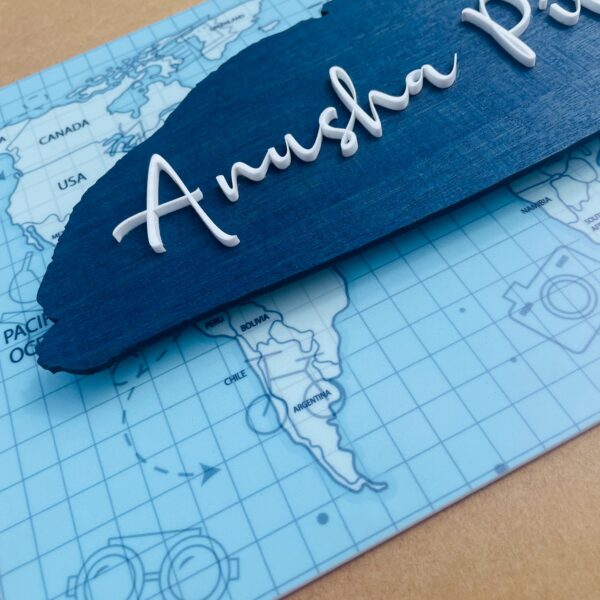 Explorer Name Board - Bubbly Decors