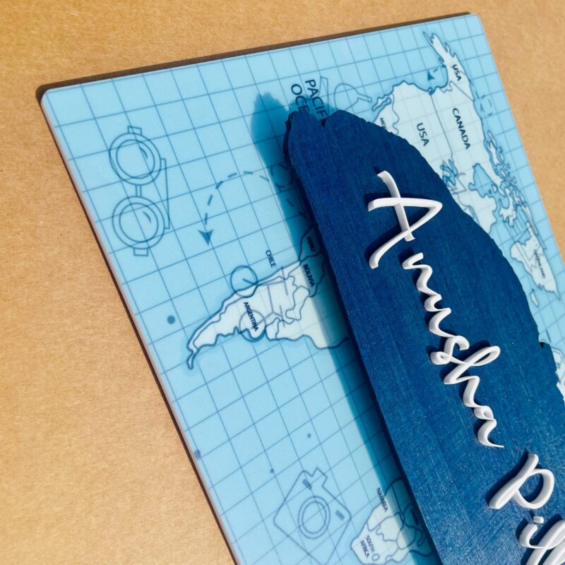 Explorer Name Board - Bubbly Decors