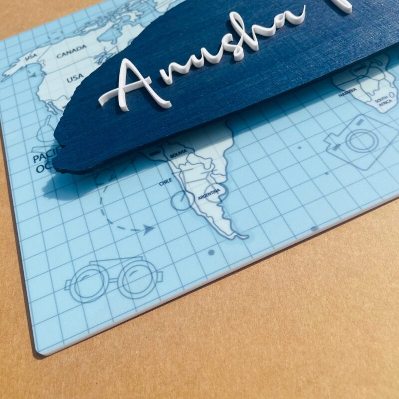Explorer Name Board - Bubbly Decors