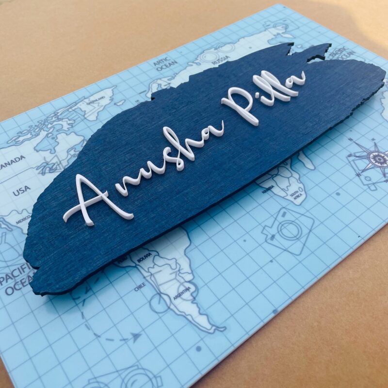 Explorer Name Board - Bubbly Decors