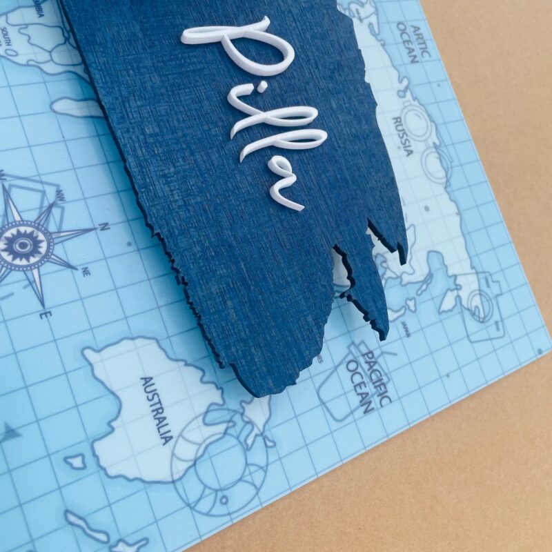 Explorer Name Board - Bubbly Decors