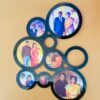 Circles photo frame - Bubbly Decors