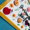 Name board pomegranate theme - Bubbly Decors