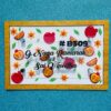 Name board pomegranate theme - Bubbly Decors