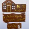 Name Board 3 steps - Bubbly Decors