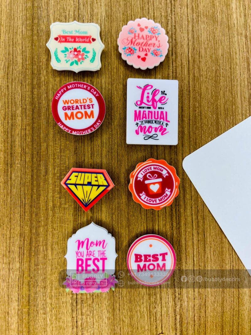 Mothers day small magnets - Bubbly Decors