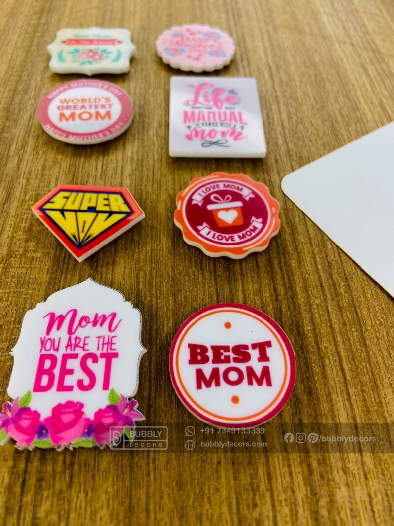 Mothers day small magnets - Bubbly Decors
