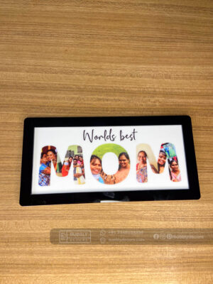 Worlds best mom frame - Bubbly Decors