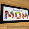 Worlds best mom frame - Bubbly Decors