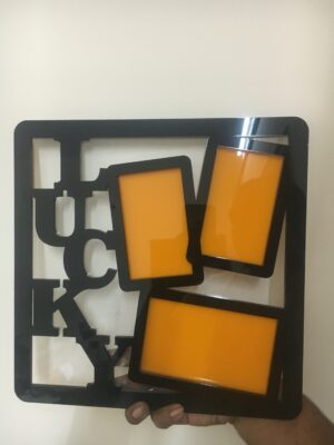 name photo frame - Bubbly Decors