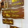 name board 5 step 3 kids - Bubbly Decors