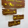 name board 5 step 3 kids - Bubbly Decors