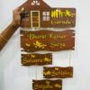 name board 5 step 3 kids - Bubbly Decors