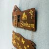Name board 4 steps - Bubbly Decors