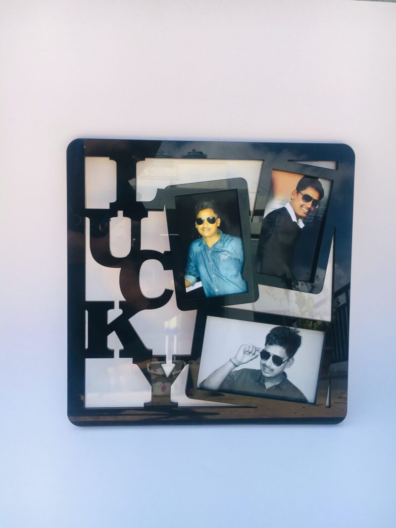 Name Photo Frame - Bubbly Decors