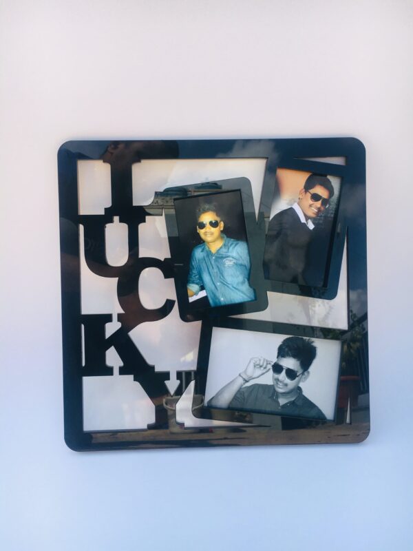 Name Photo Frame - Bubbly Decors