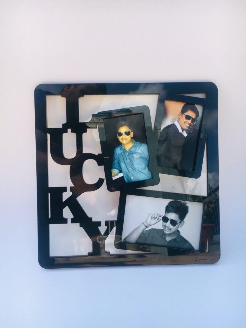 Name Photo Frame - Bubbly Decors