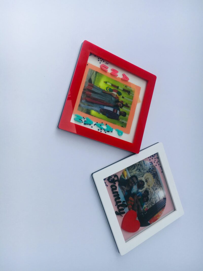 Fridge magnet Depth frame - Bubbly Decors