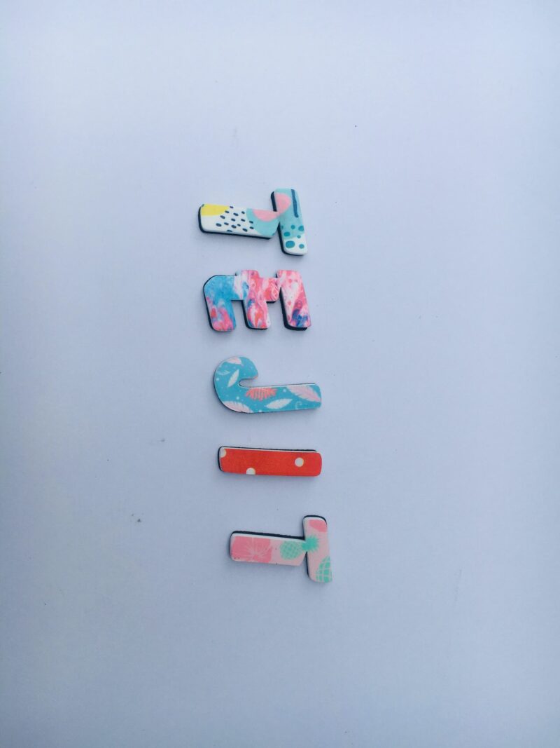 Alphabet Magnets - Bubbly Decors