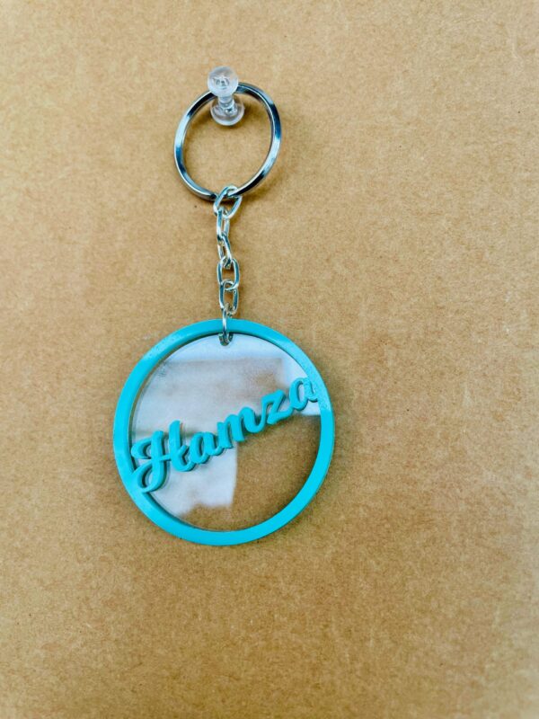 Name keychain - Bubbly Decors