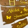 Name Board 3 steps - Bubbly Decors