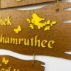 Name Board 3 steps - Bubbly Decors