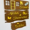 Name Board 3 steps - Bubbly Decors