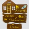 Name Board 3 steps - Bubbly Decors