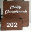 name board with shelf - Bubbly Decors