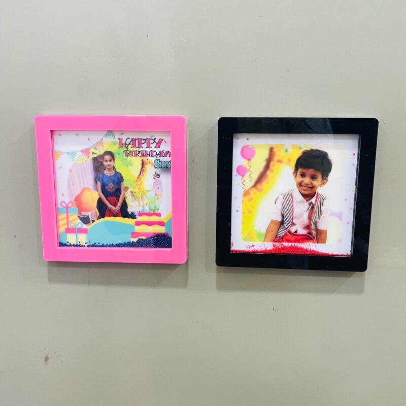 Fridge magnet Depth frame - Bubbly Decors