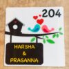Name board Birds themed - Bubbly Decors
