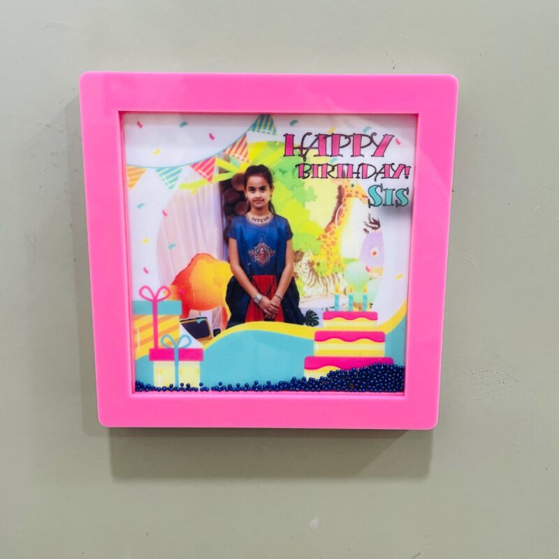 Fridge magnet Depth frame - Bubbly Decors