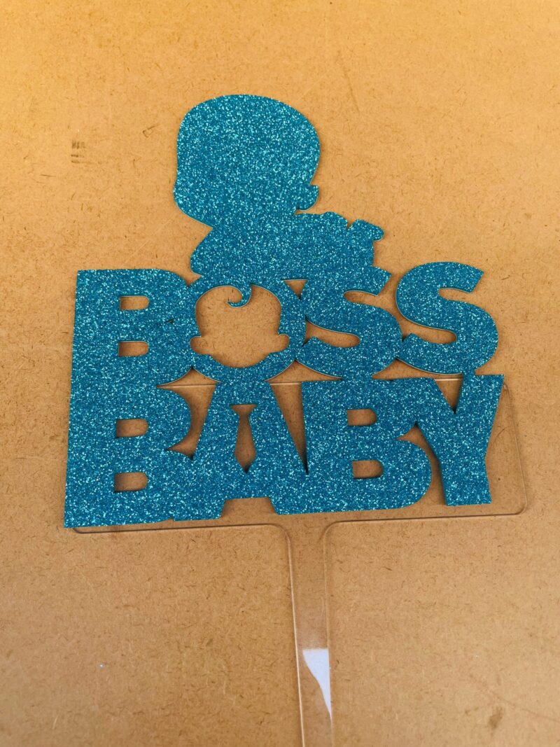 Cake topper boss baby - Bubbly Decors
