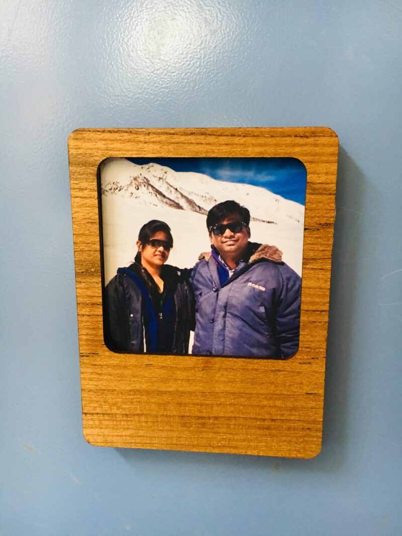 portrait photo fridge magnets - Bubbly Decors