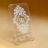 Mobile stand with mono logo - Bubbly Decors