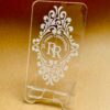 Mobile stand with mono logo - Bubbly Decors