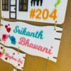 Name Board Family Acrylic - Bubbly Decors