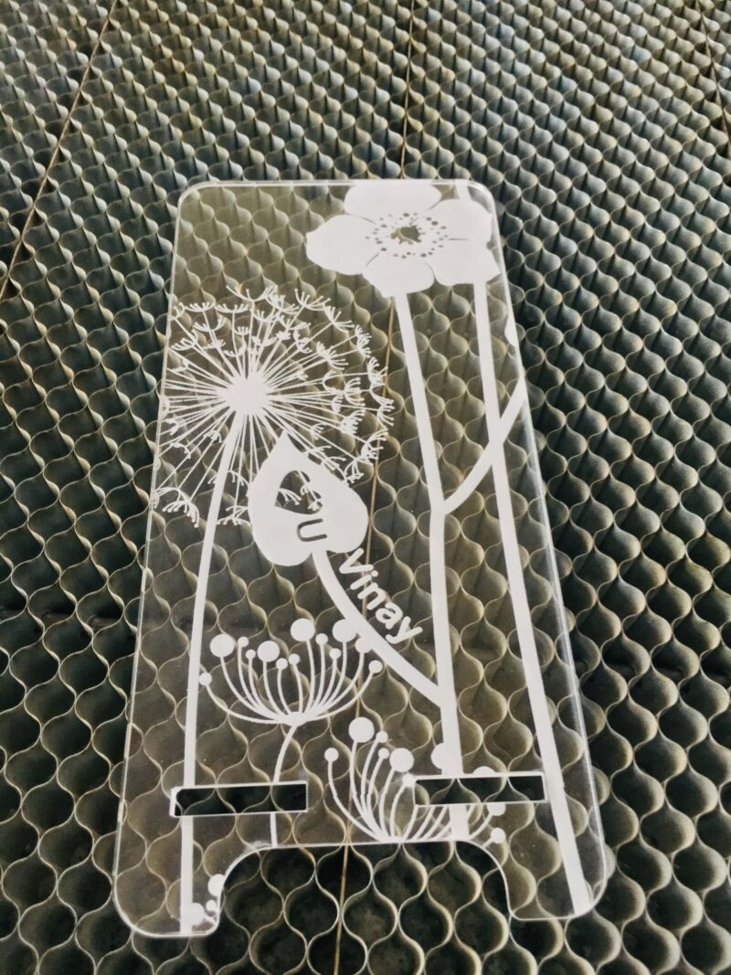 Mobile Stand With Name Customisaton - Bubbly Decors