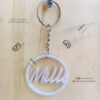 Name keychain - Bubbly Decors